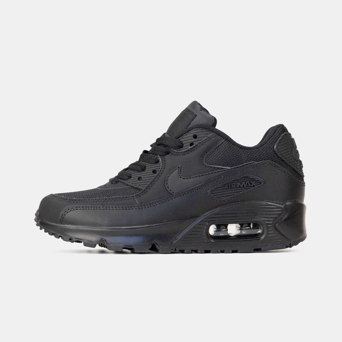 Женские кроссовки Nike Air Max 90 "Black" Размеры 36-40