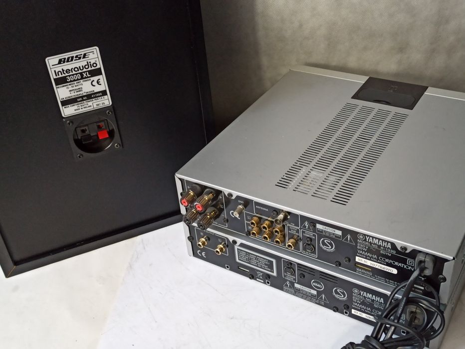 Wieża Yamaha Grand PianoCraft 1330 Bluetooth + kolumny BOSE 3000XL