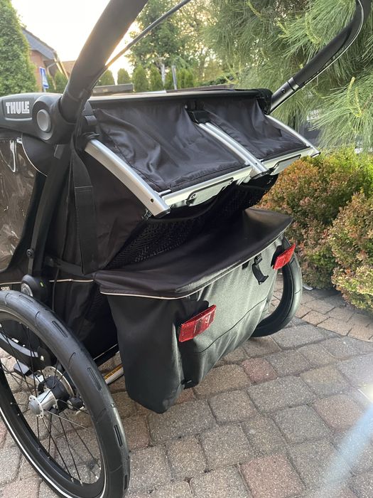 Przyczepka rowerowa/ Thule Chariot SPORT / dla dwojki dzieci