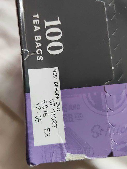 Marks and Spencer herbata Earl Grey