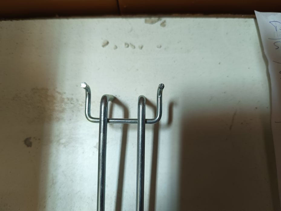 Haki zawieszki do płyty perforowanej 10 sztuk różne rodzaje