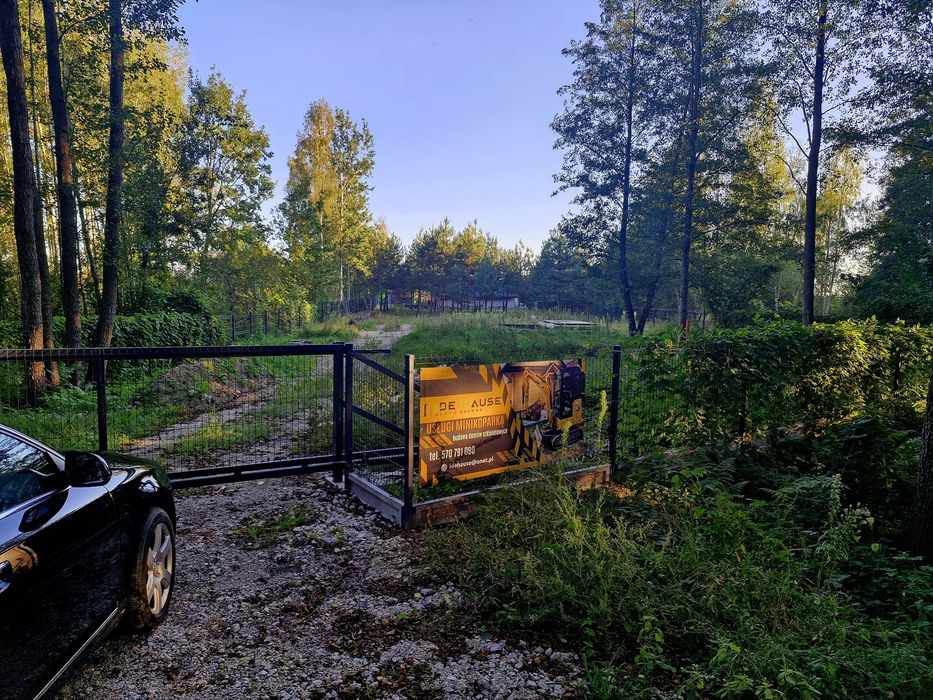 Działka Kraina Żubra RATY NOTARIALNE Puszcza Białowieska pełne media a