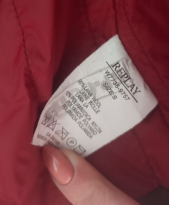 Kurtka Replay Rozmiar S