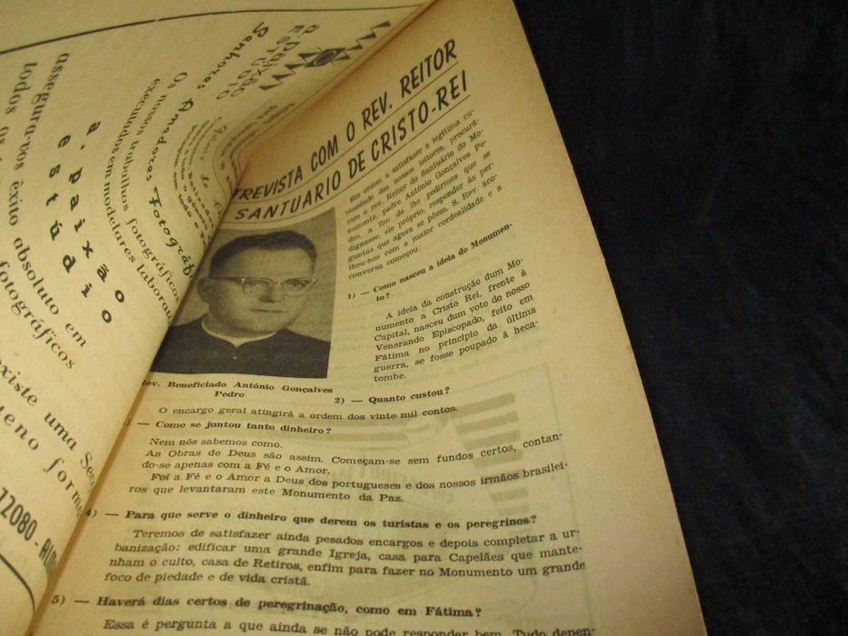 Livro Memória do Monumento e Cidade de Cristo-Rei