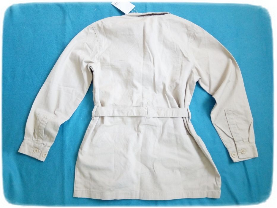 NOWA Beżowa kurtka - katana w rozmiarze 14 (XL) (100% bawełna)