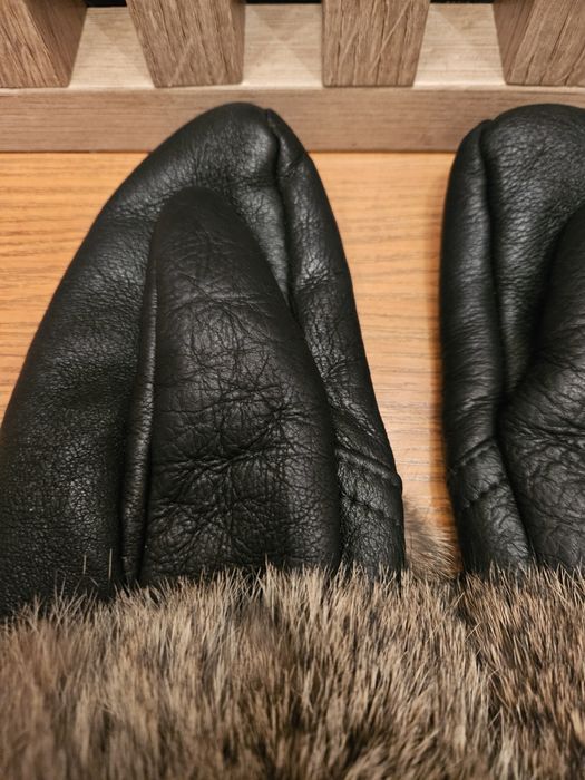 Rekawiczki skórzane jednopalczaste