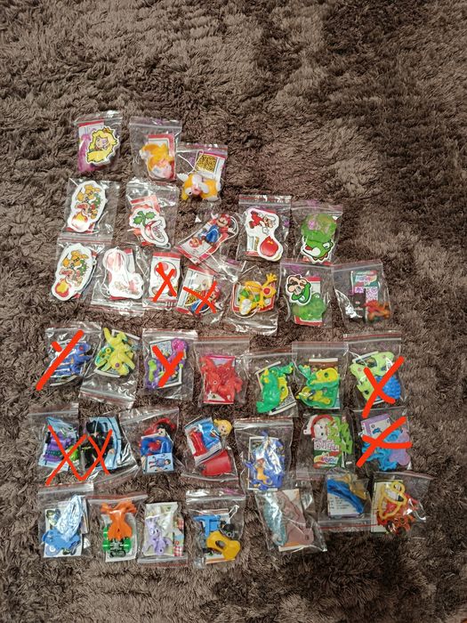 Продам Кіндер іграшки Маріо ,Діно,Марвел ,Дс