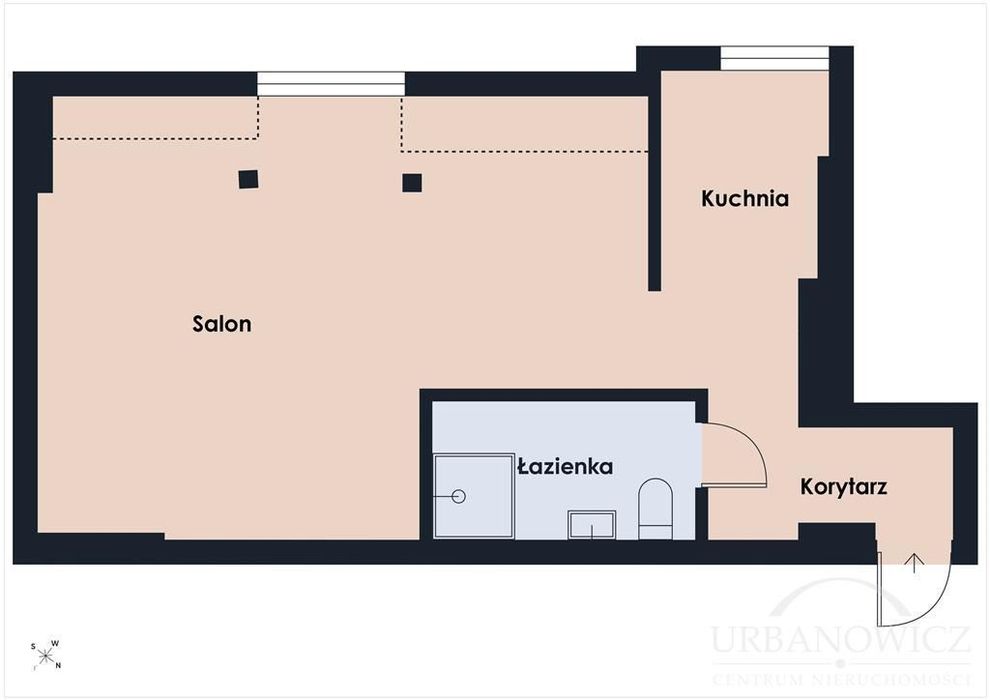 1-pokojowy loft, centrum, Koszalin