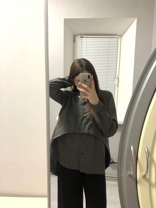 Рубашка удлиненная