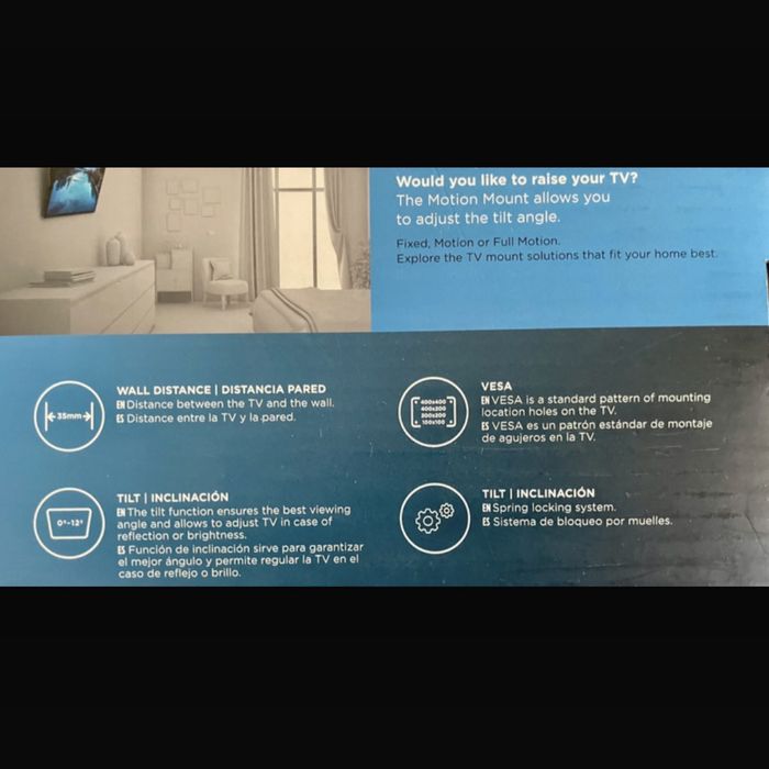 Suporte ajustável “ Mitsai “ TV Led 32 “ 60” aço preto (suporta 40 Kg)