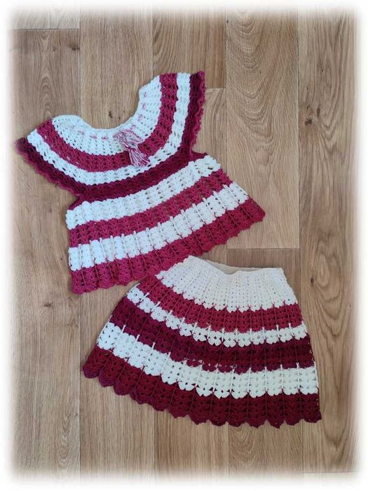 Літнє плаття / летнее платье / юбка и топик  /  122