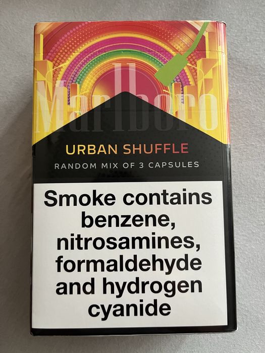 Opakowania kolekcjonerskie Marlboro Shuffle Davidoff