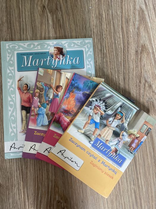 nowe książki dla dzieci nauka czytania martynka