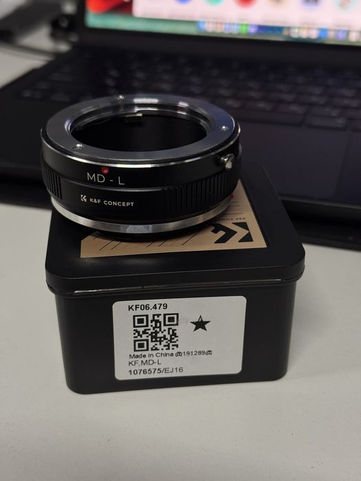 Перехідник Minolta MD - L ( Panasonic LUMIX L mount)