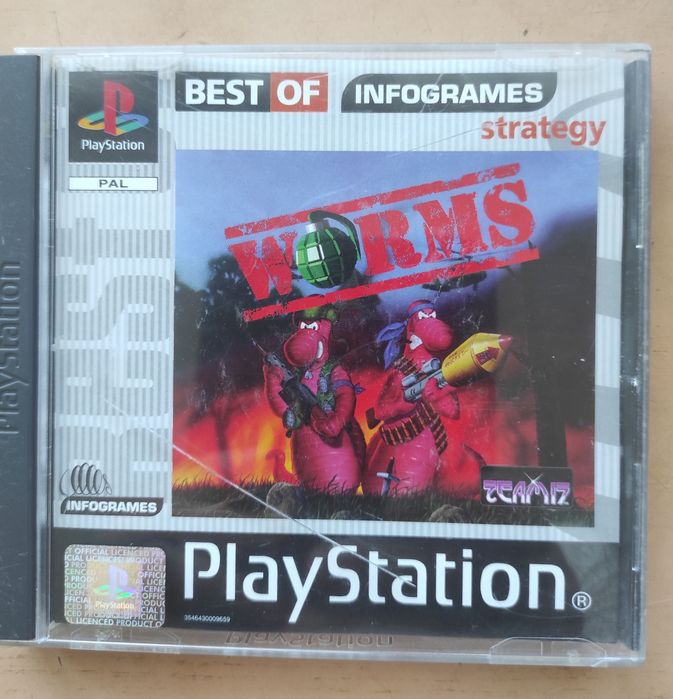 Worms ps 1 kompletna