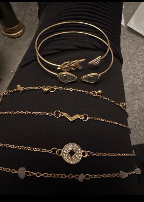 Bransoletki  zestaw 6szt