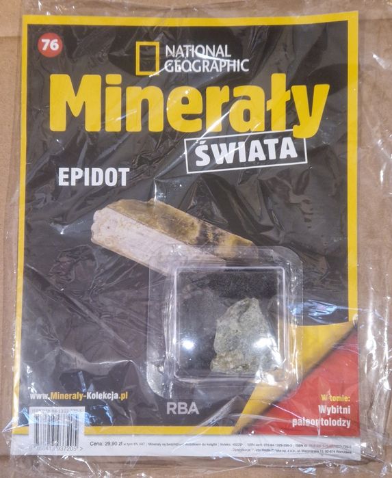 Minerały świata nr 76 EPIDOT National Geographic