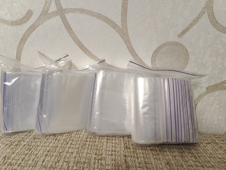 Зіп пакети 100*150мм  zip