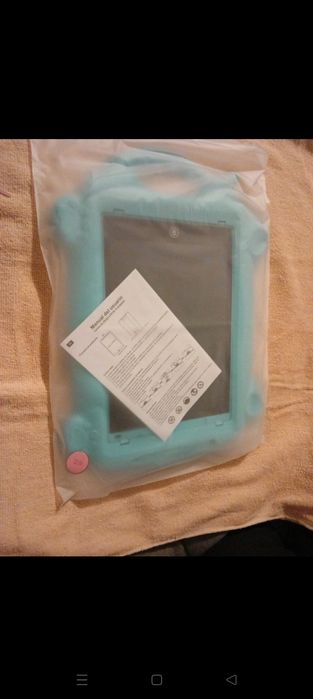 Tablet dla dzieci do rysowania z rysikiem kolor niebieski