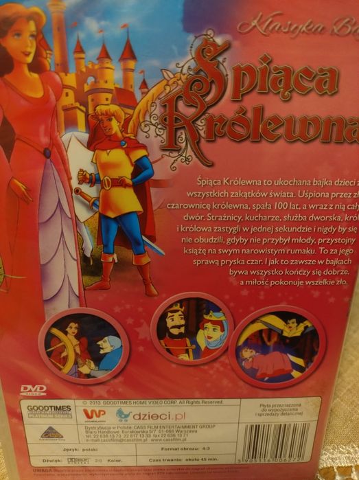 Klasyka bajek dla dzieci na DVD