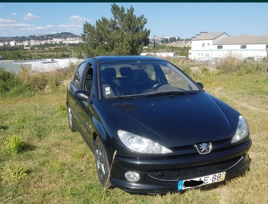 Peugeot 206 1.6hdi black e silver