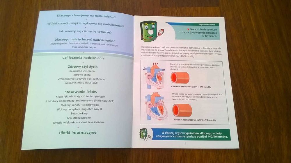 Jak zrozumieć i leczyć nadciśnienie tętnicze - materiały dla pacjenta