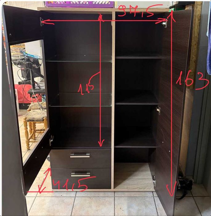 Meble - pod TV + szafka