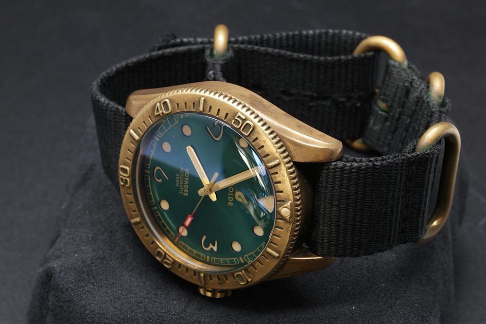 Zegarek Boldr Voyager bronze