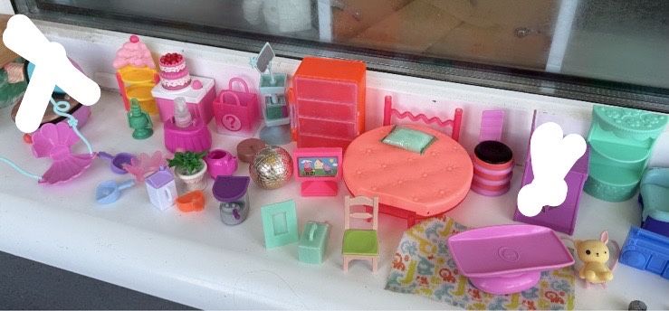 Кукла игрушки барби лол мебель