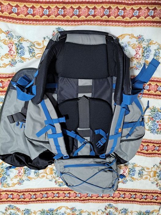 Mala de escuteiros e saco cama