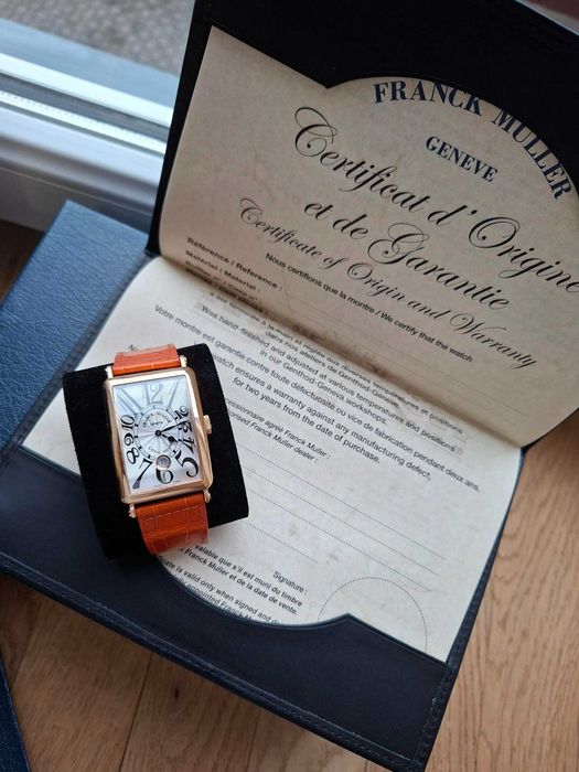 Franck Muller Long Island – Ref. 1200 SC – Full Set  Stan Bardzo Dobry