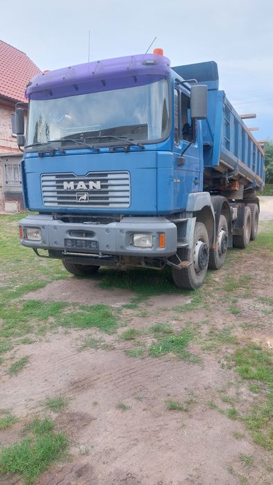 MAN  F2000  8x4 2000r. Meiller Kipper Bordmatic