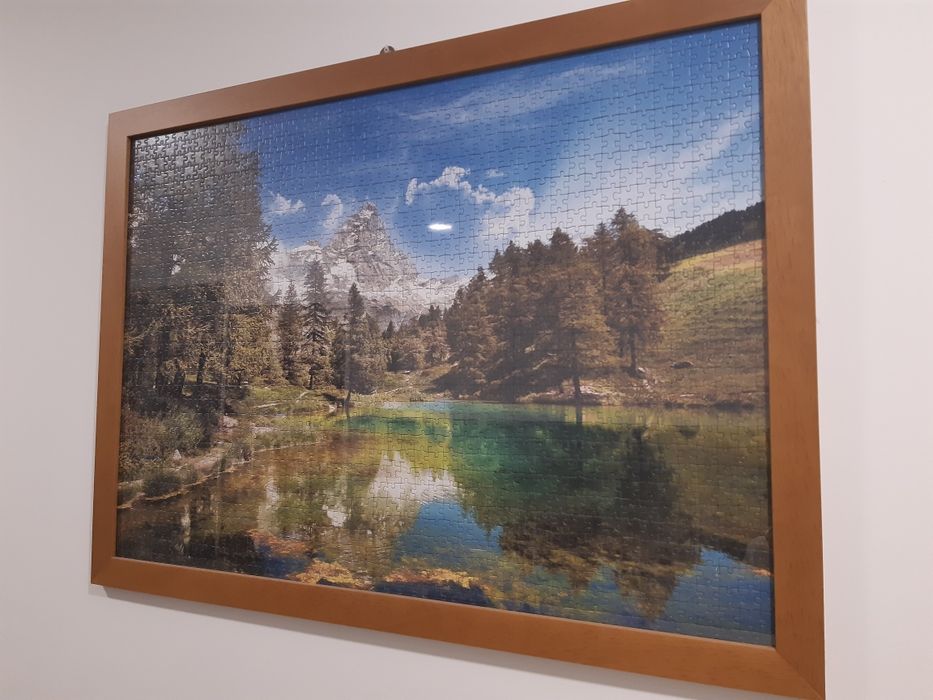 Quadro com puzzle