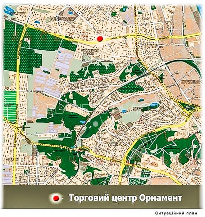 Оренда без комісії торгових площ в ТЦ "Орнамент"