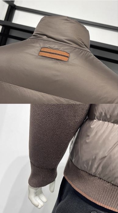 Човіча куртка пуховик zegna