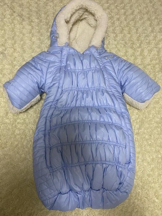 Дитячий комбінезон конверт для малюків 62 р. + шапка в подарунок