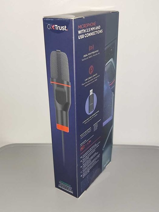Mikrofon Kondensatorowy Trust GXT 212 Nowy w Pudełku