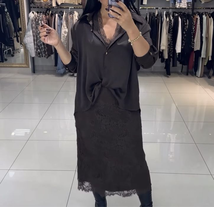 Костюм  двійка сукня +сорочка. Туреччина