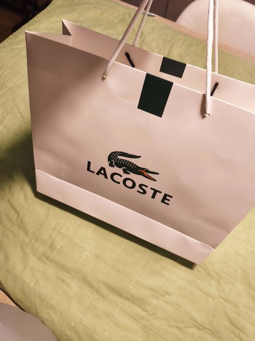 Bolsa Lacoste Nova no Saco