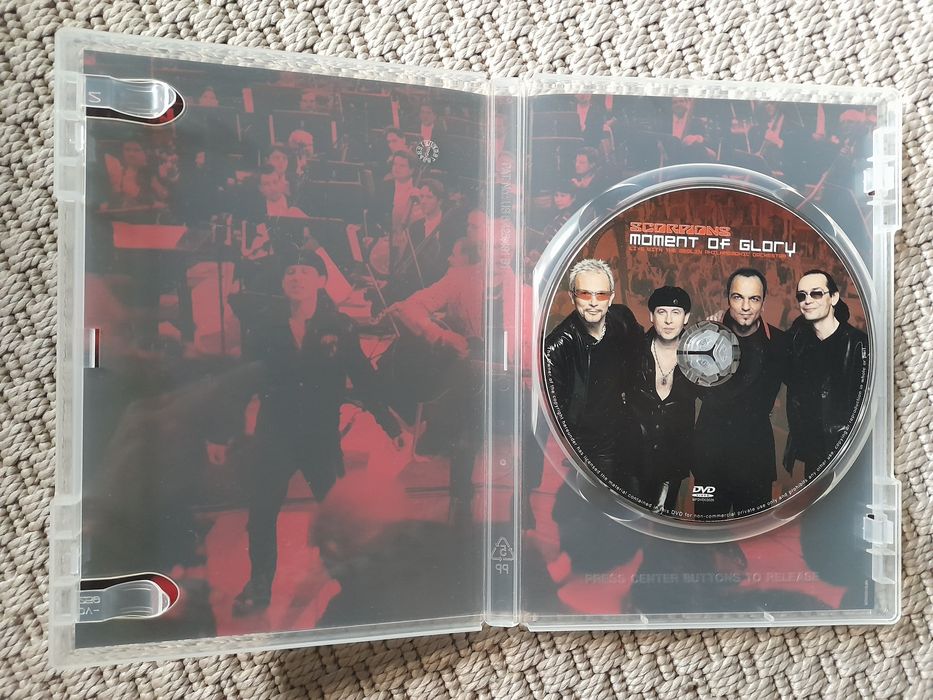 DVD Scorpions - Moment of Glory, Live, Orquestra Filarmónica de Berlim