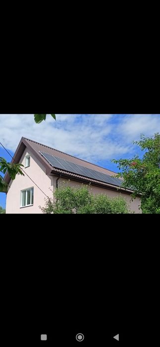 Продам сонячні панелі та все обладнання ,встановлю СЕС
