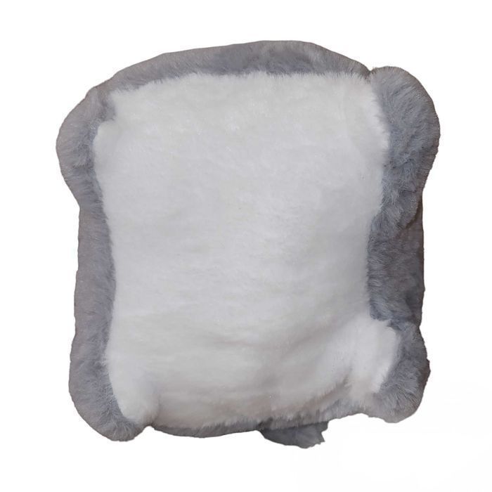 Nowa maskotka pluszak kot kwadratowy szary #325