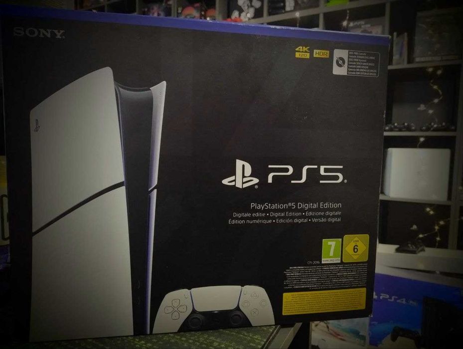 PS5 Slim 1TB Digital Повний комплект  + Гарантія!