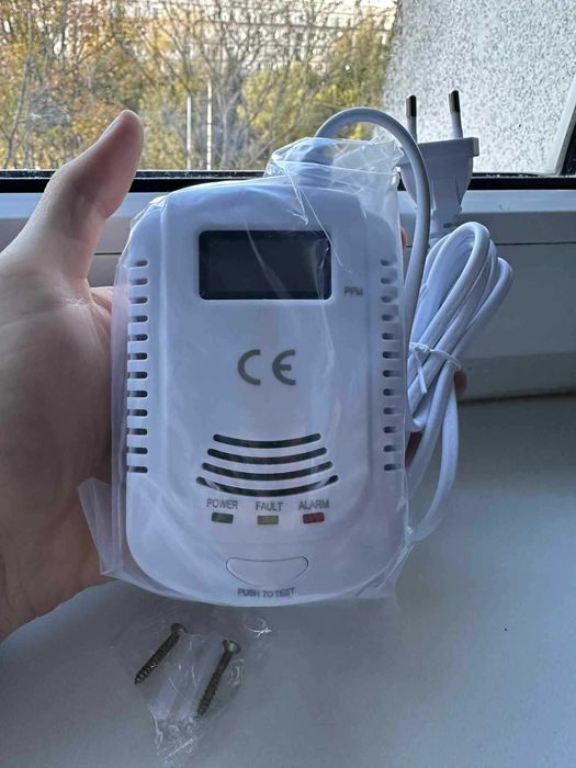 Czujnik Do Pieca w Łazience Junkersa ITP Detektor Czadu I Gazu NOWY