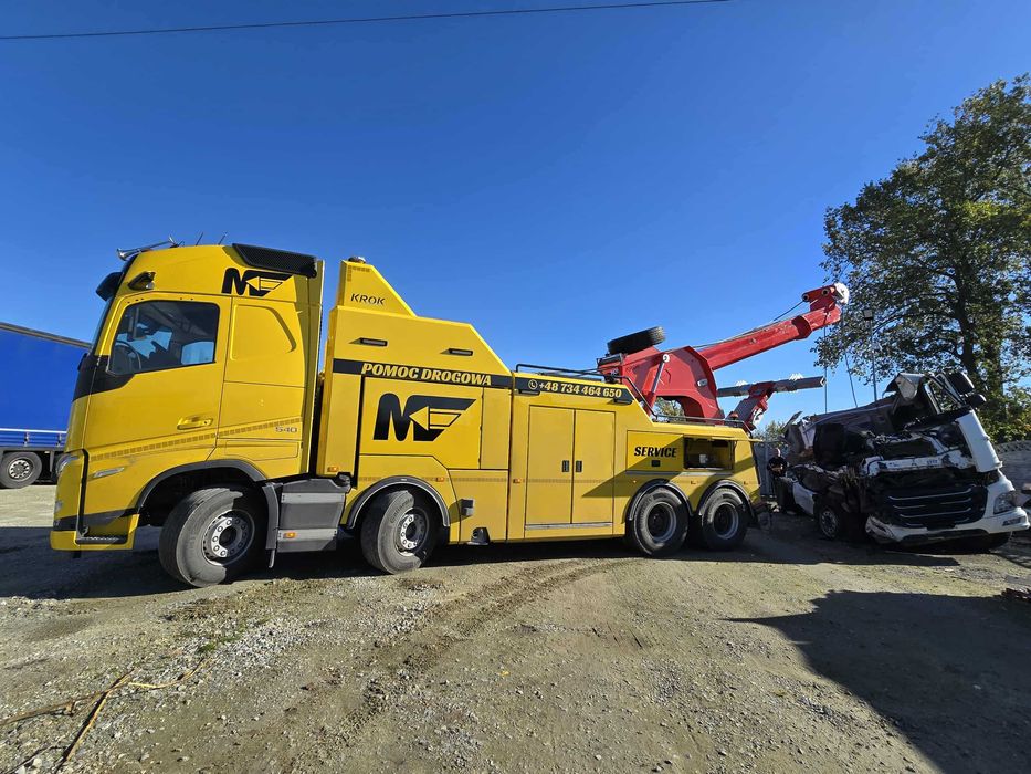 Holowanie TIR, Pomoc drogowa 24h/7, Wyciąganie z rowów - S8, Oleśnica, Wieruszów, Wieluń