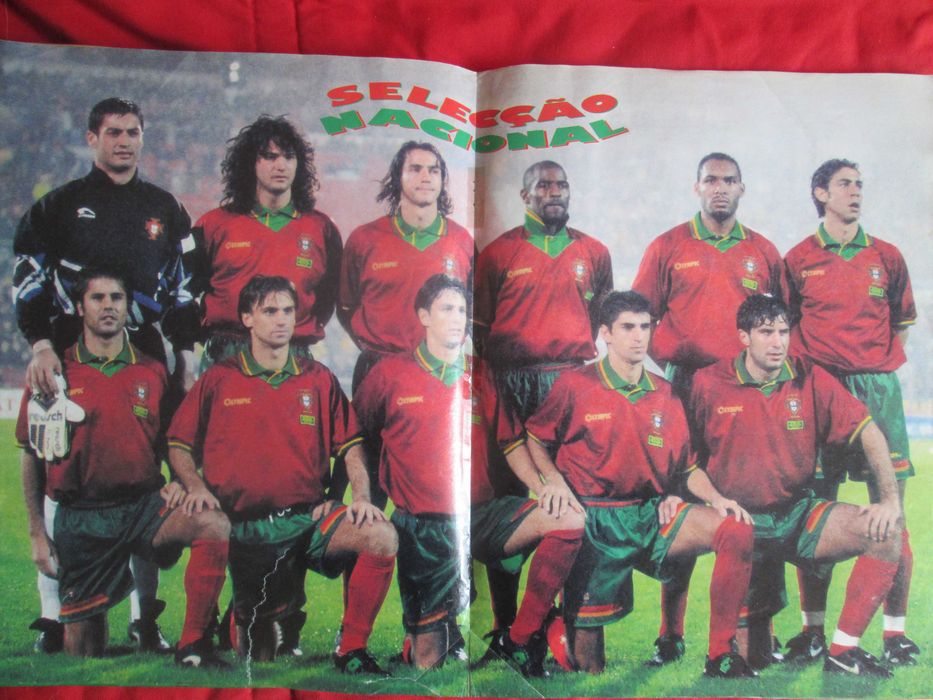 Caderneta completa de cromos Panini do campeonato português 97/98