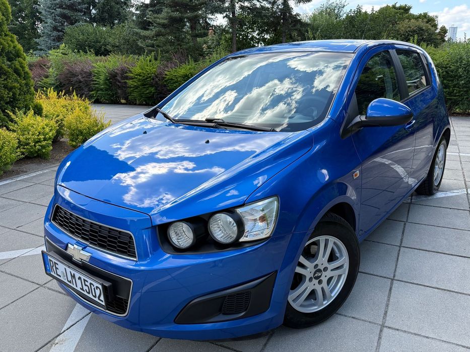 Chevrolet Aveo 1.2 100KM Klimatyzacja Tempomat Wielofunk Kier Zadbany