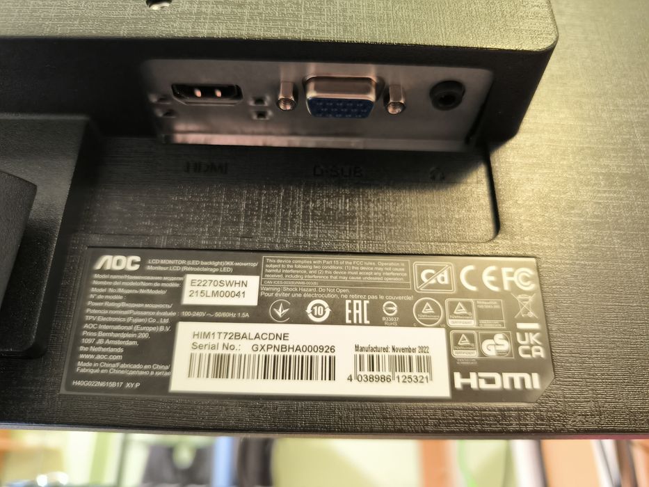 Монітор AOC e2070Swn