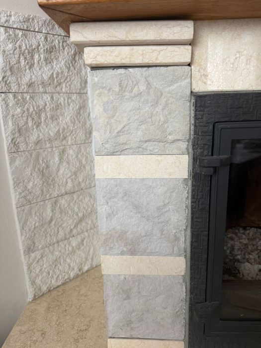 Kominek z wkładem kominkowym