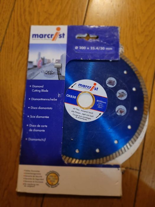 Tarcza diamentowa szybko tnąca ck850srednica 200